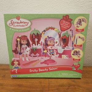 Rare 2006 Strawberry Shortcake Fruity Beauty Salon Play Playmates New In Box